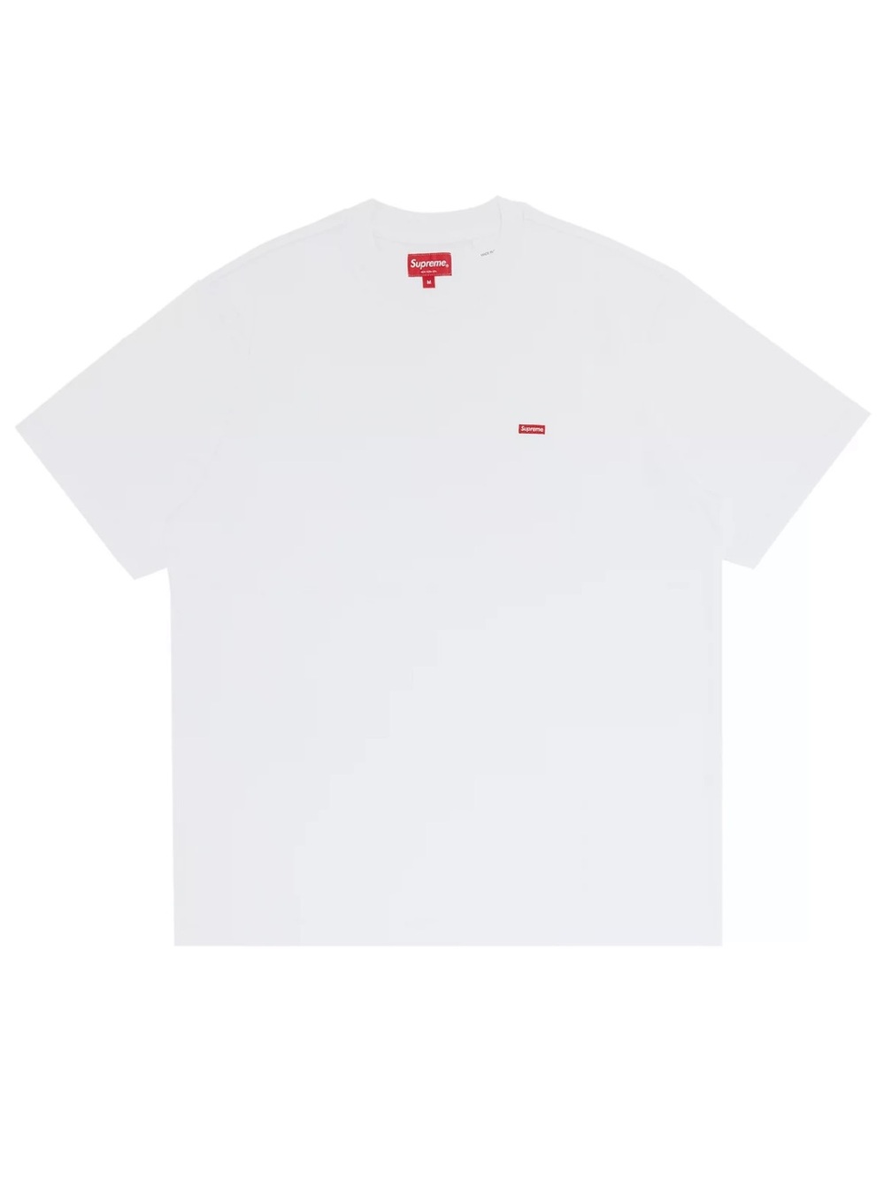 NWT Supreme Small Box Logo Tee Shirt White Medium M